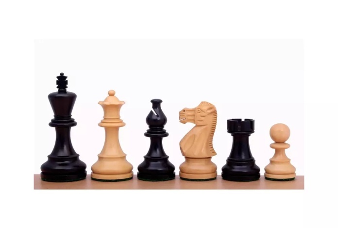 Bardzo duże figury szachowe American Classic dla seniora